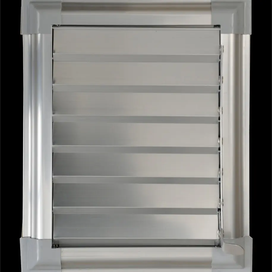 45 x 50 Alüminyum Krom Eloksal Banyo Wc Havalandırma Panjuru