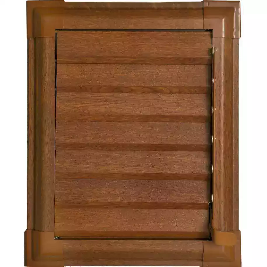 40 x 55 Alüminyum Ahşap Banyo Wc Havalandırma Panjuru